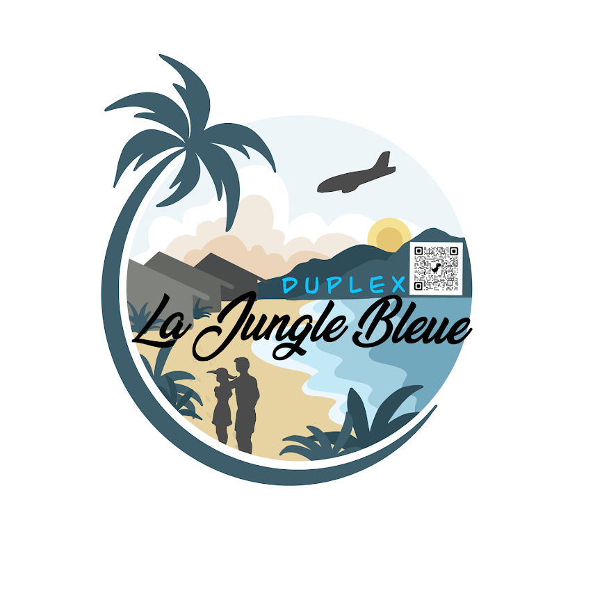 Logo LA JUNGLE BLEUE-Duplex LA JUNGLE BLEUE - Résidence Anse MARGOT - SAINT MARTIN